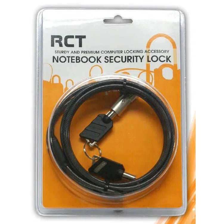 Rct Ultra Slim Notebook Slot Security Key Lock