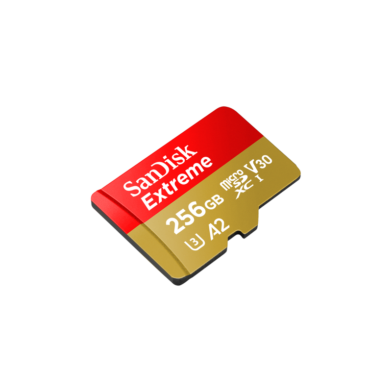 Sandisk Extreme Microsdxc Uhs I Card 256gb