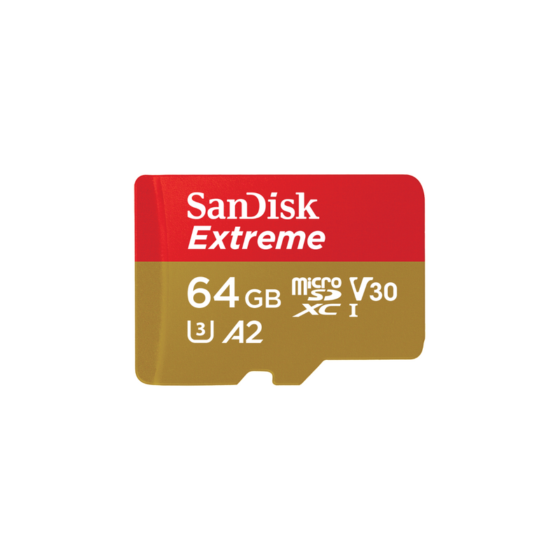 Sandisk Extreme Microsdxc Uhs I Card 64gb