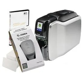 Zebra Printer Zc300; Single Sided; Uk Eu Cord; Usb & Ethernet; Windows Driver; Cardstudio 2.0 (Standard) Application; 200 Pvc Cards; Y